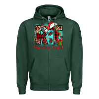 Sports Green christmas rt respiratory therapist Zipper Hoodie - JahusDesignShop