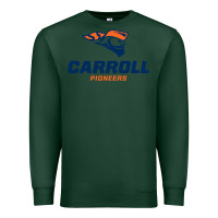 Sports Green carroll university pioneers Premium Sweatshirt - artisFamous