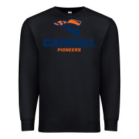 Black carroll university pioneers Premium Sweatshirt - artisFamous