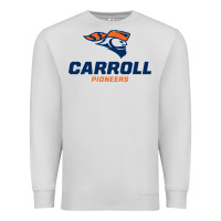 Dove Grey carroll university pioneers Premium Sweatshirt - artisFamous