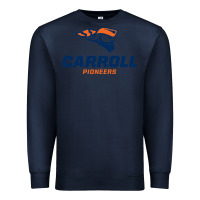 Navy carroll university pioneers Premium Sweatshirt - artisFamous