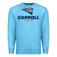 Ocean Blue carroll university pioneers Premium Sweatshirt - artisFamous