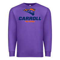Purple carroll university pioneers Premium Sweatshirt - artisFamous