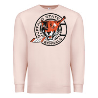 Pale Pink buffalo state college Premium Sweatshirt - artisFamous