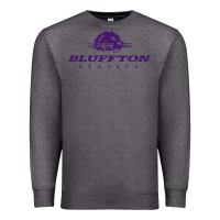 Charcoal Heather bluffton university Premium Sweatshirt - artisFamous