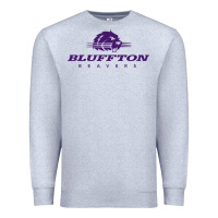 Heather Grey bluffton university Premium Sweatshirt - artisFamous
