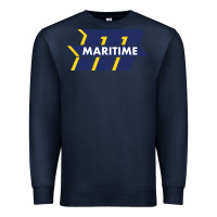 Navy massachusetts maritime academy Premium Sweatshirt - artisFamous