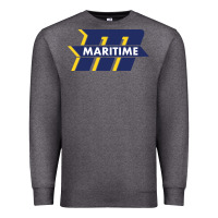 Charcoal Heather massachusetts maritime academy Premium Sweatshirt - artisFamous