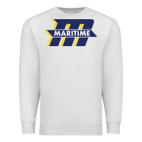 Oatmeal Heather massachusetts maritime academy Premium Sweatshirt - artisFamous