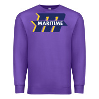 Purple massachusetts maritime academy Premium Sweatshirt - artisFamous