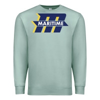 Seafoam massachusetts maritime academy Premium Sweatshirt - artisFamous
