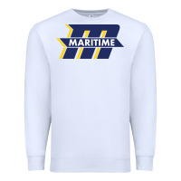 White massachusetts maritime academy Premium Sweatshirt - artisFamous