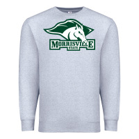 Heather Grey morrisville state college Premium Sweatshirt - artisFamous