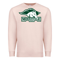Pale Pink morrisville state college Premium Sweatshirt - artisFamous
