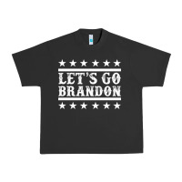 Pigment Black Let's Go Brandon Impeach Urban Heavy Tee - Jasminsmagicworld
