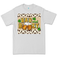 Dove Grey Bad and boozy Premium Tee - CowGirlArtShop