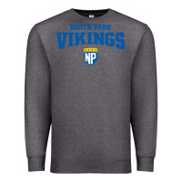 Charcoal Heather north park university Premium Sweatshirt - artisFamous