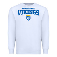 White north park university Premium Sweatshirt - artisFamous