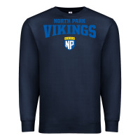 Navy north park university Premium Sweatshirt - artisFamous