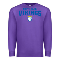 Purple north park university Premium Sweatshirt - artisFamous