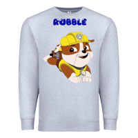 Heather Grey rubble Premium Sweatshirt - artisFamous