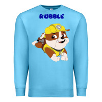 Ocean Blue rubble Premium Sweatshirt - artisFamous