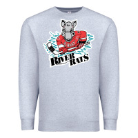 Heather Grey albany river rats Premium Sweatshirt - artisFamous