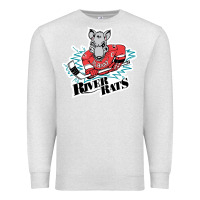 Oatmeal Heather albany river rats Premium Sweatshirt - artisFamous