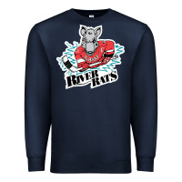 Navy albany river rats Premium Sweatshirt - artisFamous