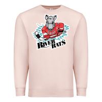 Pale Pink albany river rats Premium Sweatshirt - artisFamous