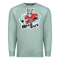 Seafoam albany river rats Premium Sweatshirt - artisFamous
