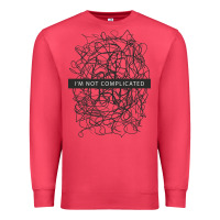 Cardinal ı'm not complicated Premium Sweatshirt - artisFamous