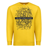Lemon ı'm not complicated Premium Sweatshirt - artisFamous