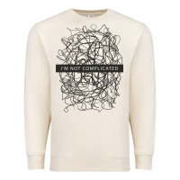 Sandshell ı'm not complicated Premium Sweatshirt - artisFamous