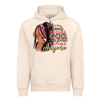 Sandshell She who kneels before god can stand before anyone Urban Hoodie - RanaPortraitStore