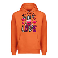Carrot All We Need İs Moo Love Premium Hoodie - SublimationCraftShop