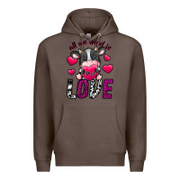 Coffee All We Need İs Moo Love Premium Hoodie - SublimationCraftShop