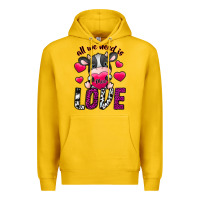 Lemon All We Need İs Moo Love Premium Hoodie - SublimationCraftShop