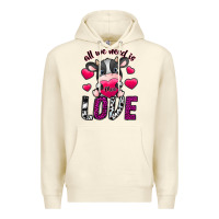 Sandshell All We Need İs Moo Love Premium Hoodie - SublimationCraftShop