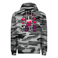 Slate Camo All We Need İs Moo Love Premium Hoodie - SublimationCraftShop