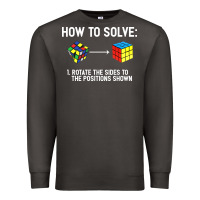 Smoke youth rubiks cube rotate the sides to the position shown cube Premium Sweatshirt - DesigneFamous