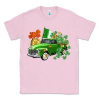 Bubblegum Pink Western St. Patrick's Day truck Classic Tee - CowGirlArtShop