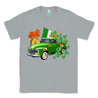 Heather Grey Western St. Patrick's Day truck Classic Tee - CowGirlArtShop