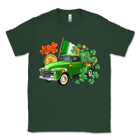 Sports Green Western St. Patrick's Day truck Classic Tee - CowGirlArtShop