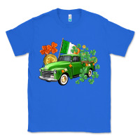 True Royal Western St. Patrick's Day truck Classic Tee - CowGirlArtShop