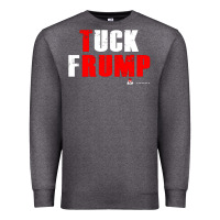 Charcoal Heather tuck frump Premium Sweatshirt - DesigneFamous