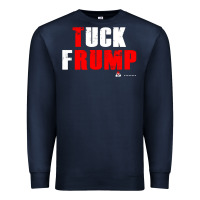 Navy tuck frump Premium Sweatshirt - DesigneFamous