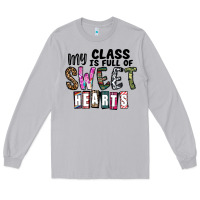Moon Dust my class ısfull of sweet hearts Long Sleeve Tee - CowhideDigitalArt