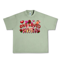 Oil Green one loved nana Urban Heavy Tee - FaDigitalArtStudio