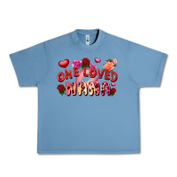 Pebble Blue one loved nana Urban Heavy Tee - FaDigitalArtStudio